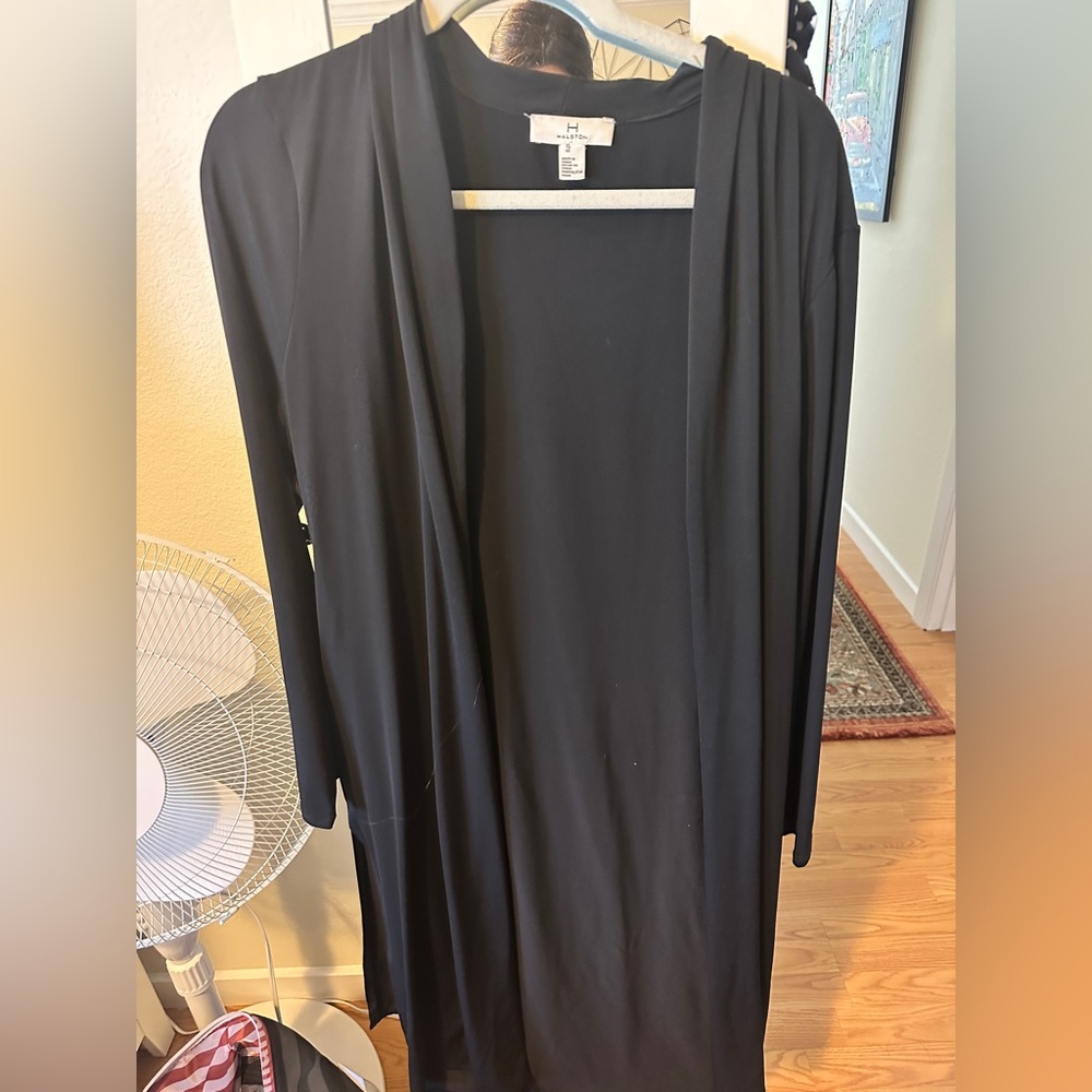 Black Duster Jacket - image 1